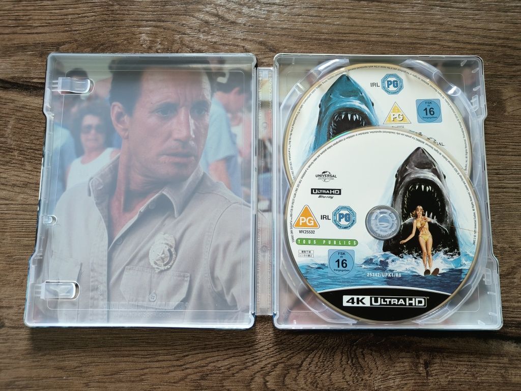 Szczęki 1+2 4K UHD Steelbook Edycja kolekcjonerska