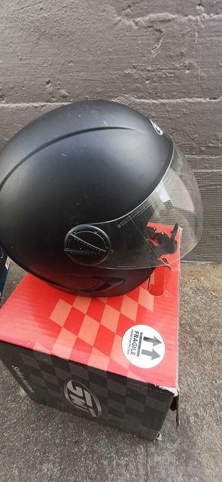 Capacete jet para mota - M