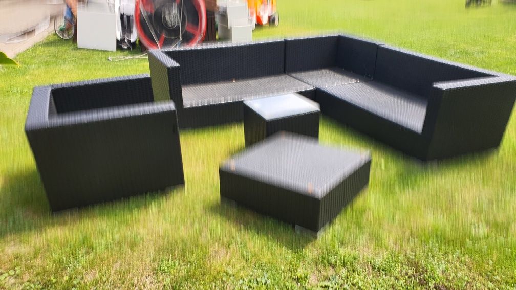 Komplet ogrodowy technorattan