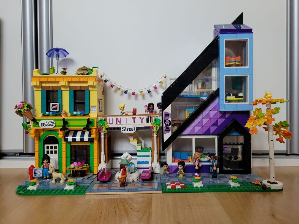 LEGO 41732 Friends - Sklep wnętrzarski i kwiaciarnia w śródmieściu