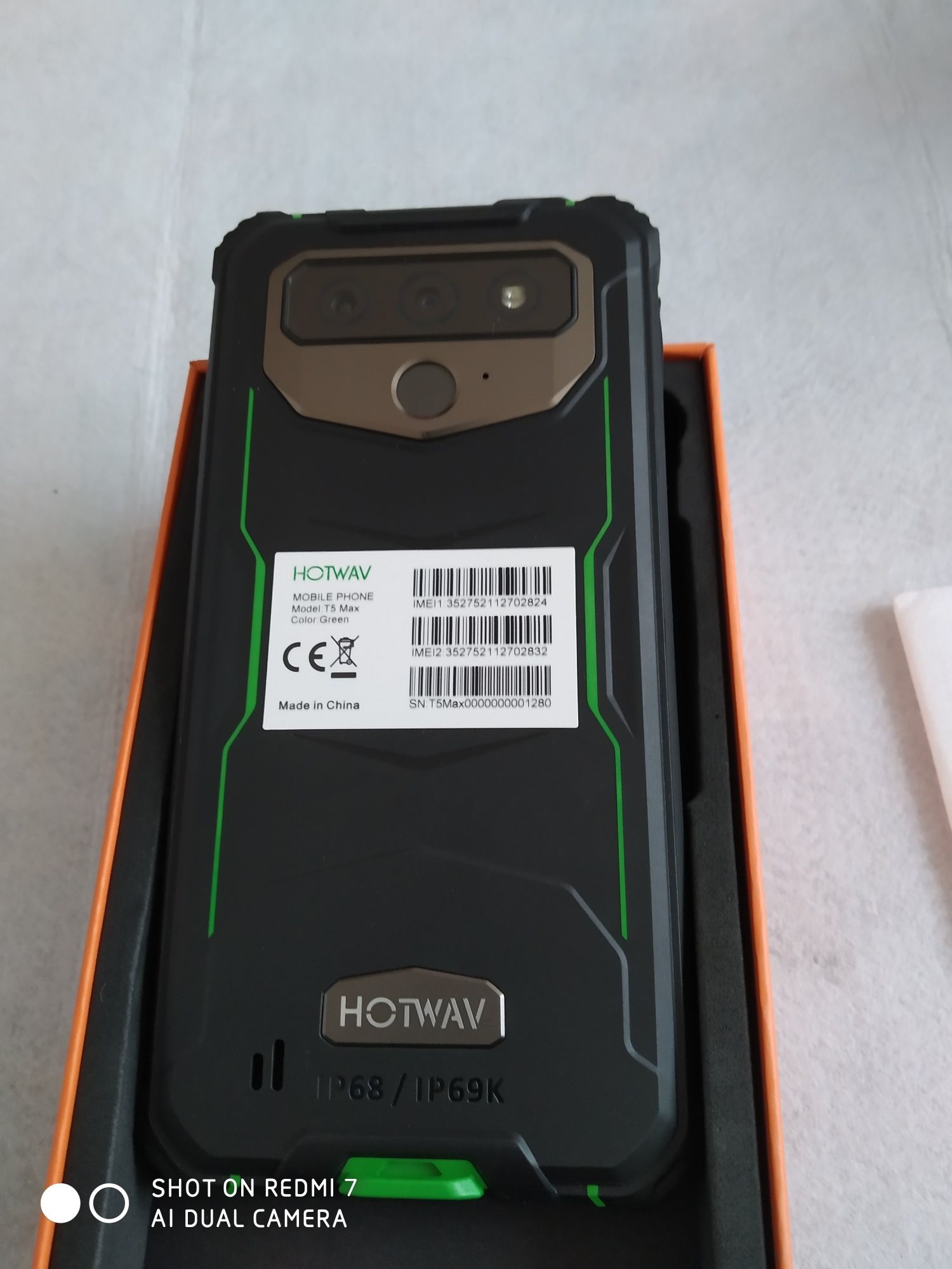 Телефон Hotwav T5 max