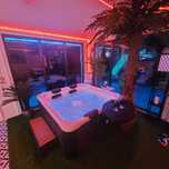 OGRODOWE SPA Basen Masaż RELAKS WIFI Temp.40C OSLO MSPA Półka obrotowa