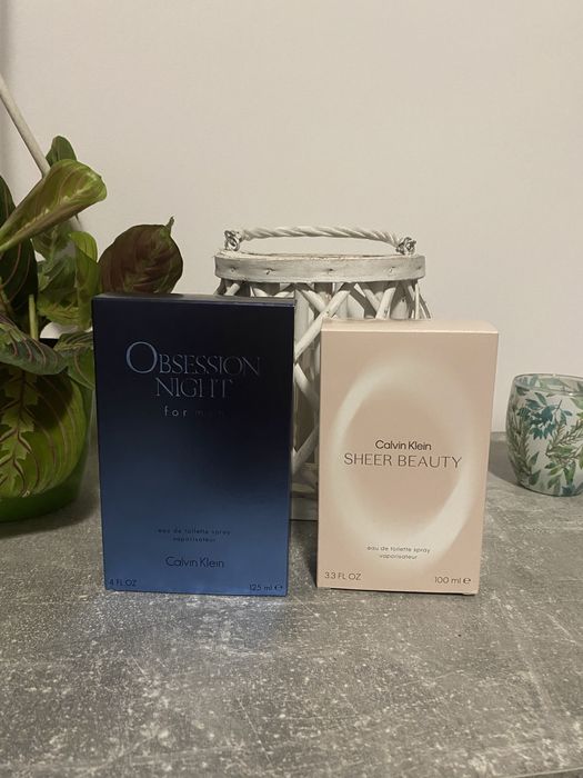 Perfumy damskie i męskie cena za dwie sztuki