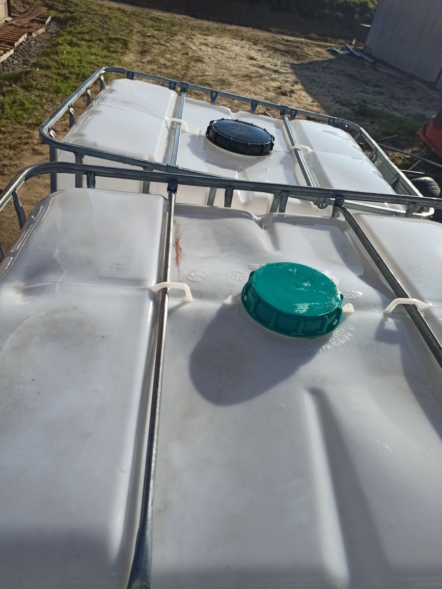 Zbiorniki 1000l mauzer dpl pojemnik budowa