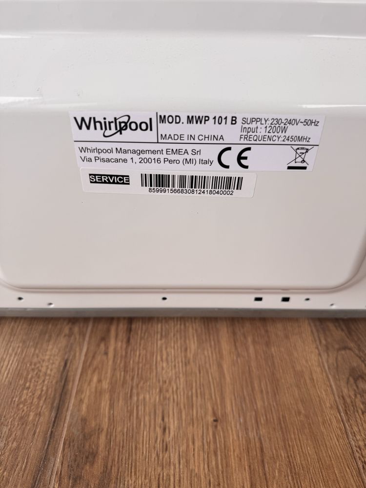 Sprzedam Mikrofale Whirpool