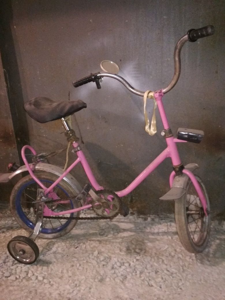 Детский велосипед Зайка+запчасти