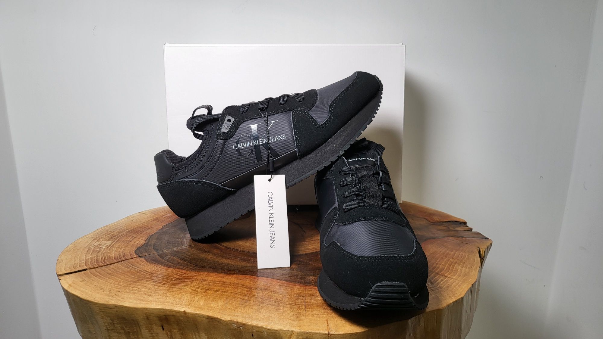 Buty Calvin Klein r 44 męskie sportowe czarne ORYGINALNE