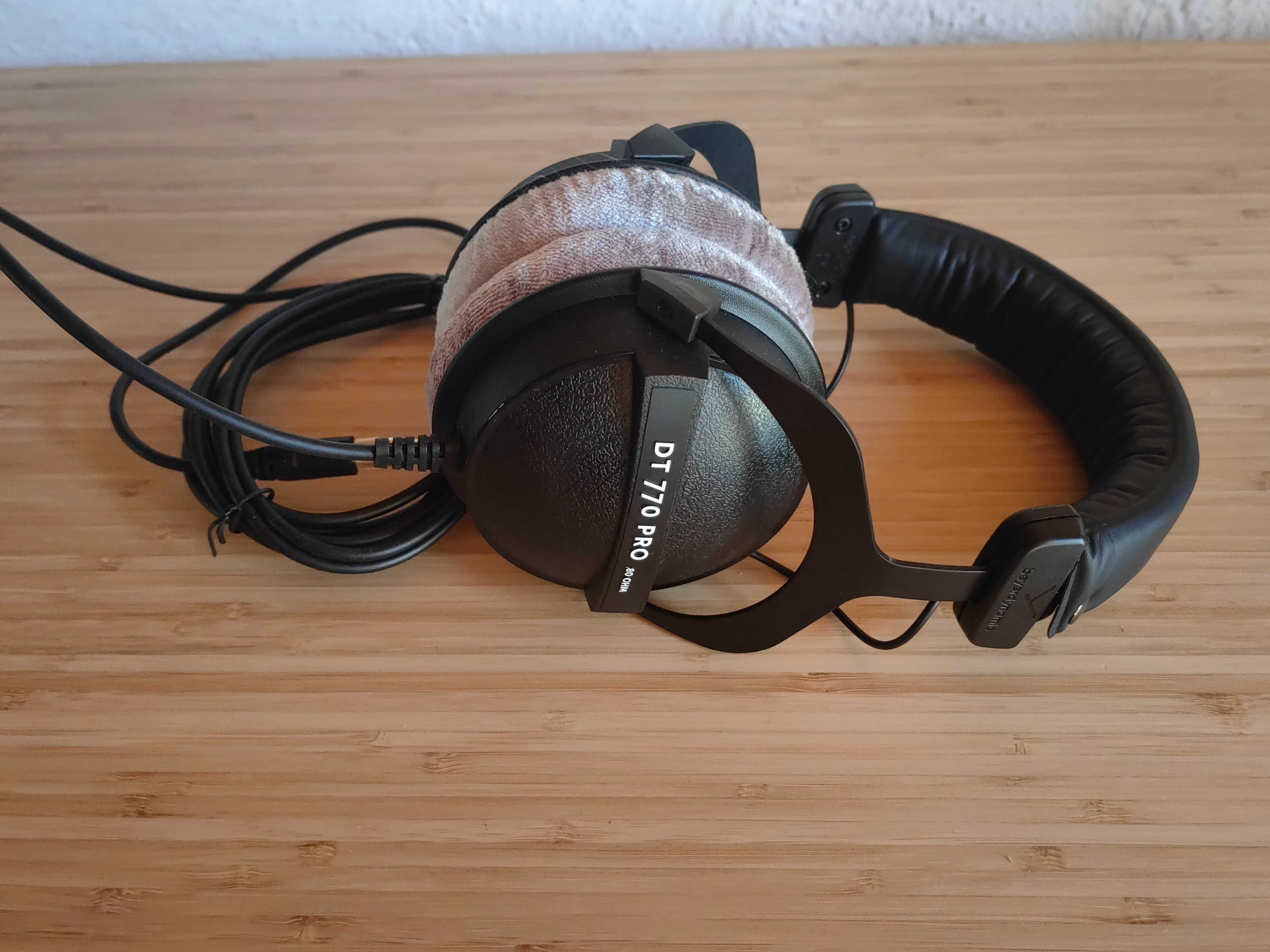 NOWE Słuchawki referencyjne Beyerdynamic DT 770 PRO 80