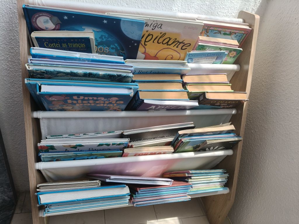 Estante de livros