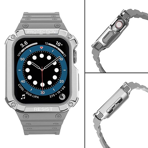Protect Strap Band opaska z etui do Apple Watch 7 / 6 / 5 / 4 / 3 / 2