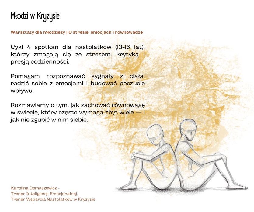 Wsparcie dla nastolatków i rodziców.
