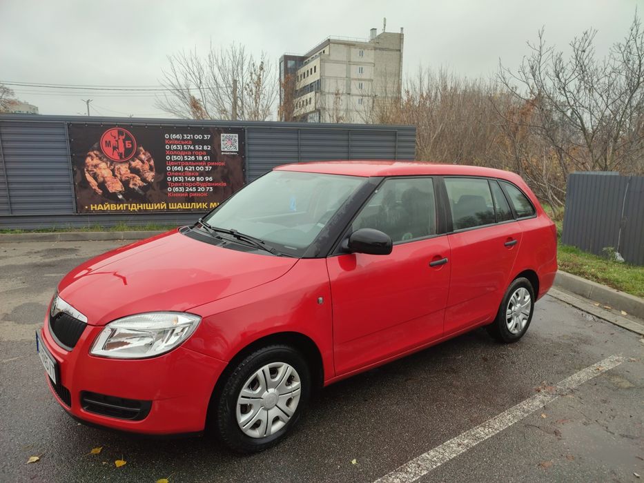 Skoda fabia 2008 1.2 гбо