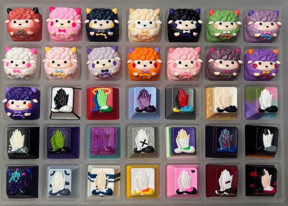 Artisan keycaps gmk артисани кнопки клавіши кейкапи клавіатура кастом