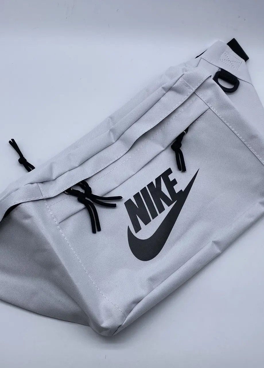 Бананка велика Nike Tech Hip Pack поясна сумка найк біла