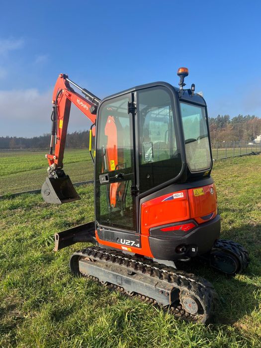 Koparka Gąsienicowa Kubota U27-4 rok 2023