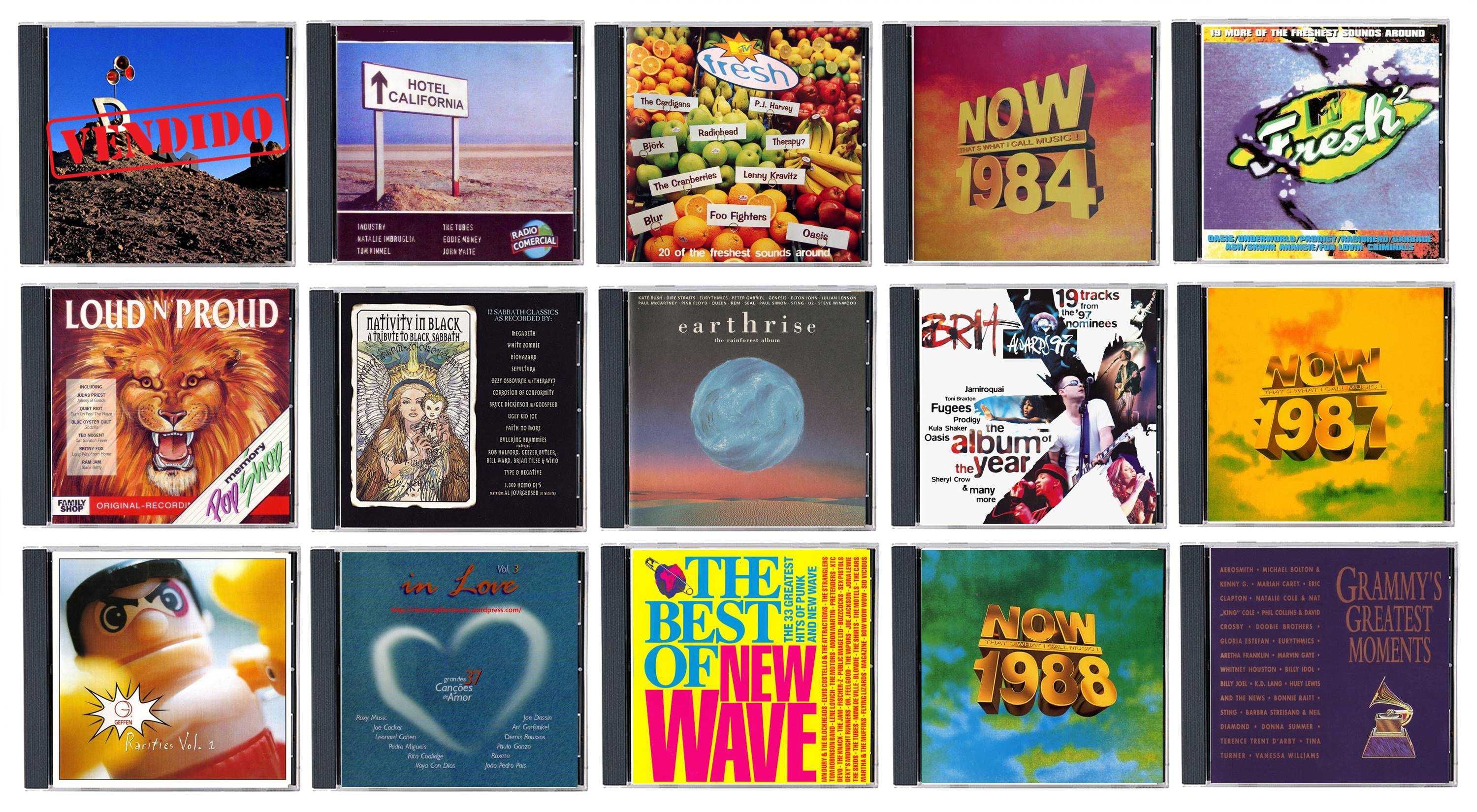 Colectaneas Pop, Rock: Lote de 60 CD's (16)