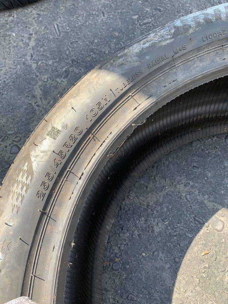 Шини нові 255/45 R20 Bridgestone 2022рік 255 45 20
