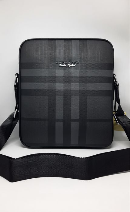 Чоловіча сумка через плече барберрі | Мужская сумка барберри барсетка