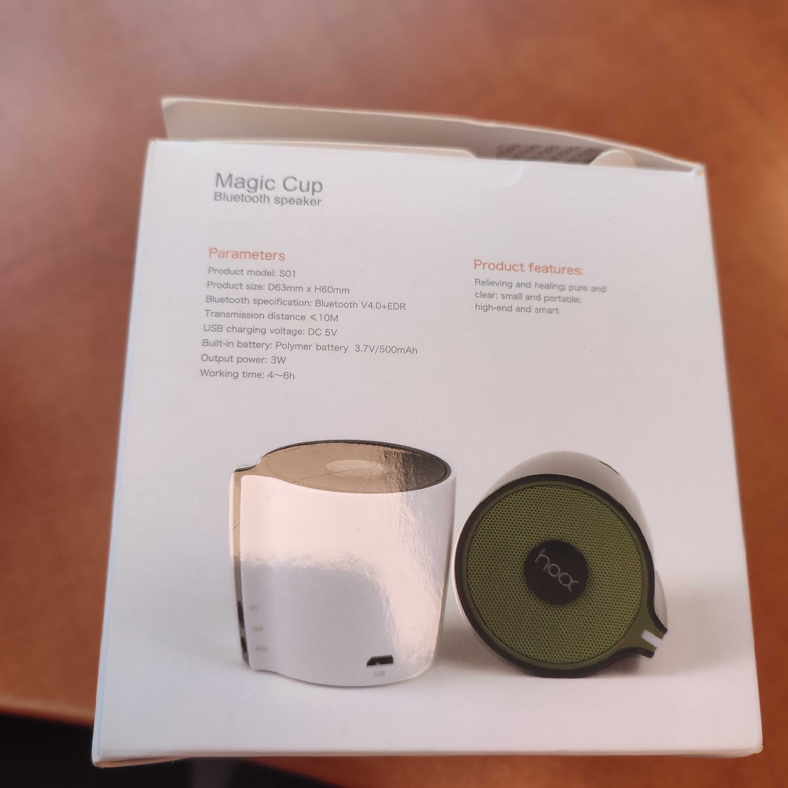 Nowy głośnik Magic cup Bluetooth Speaker