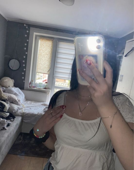 Nowy biały top z metka