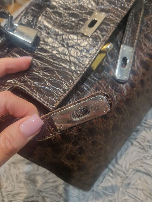 Шкіряна сумка, кожа