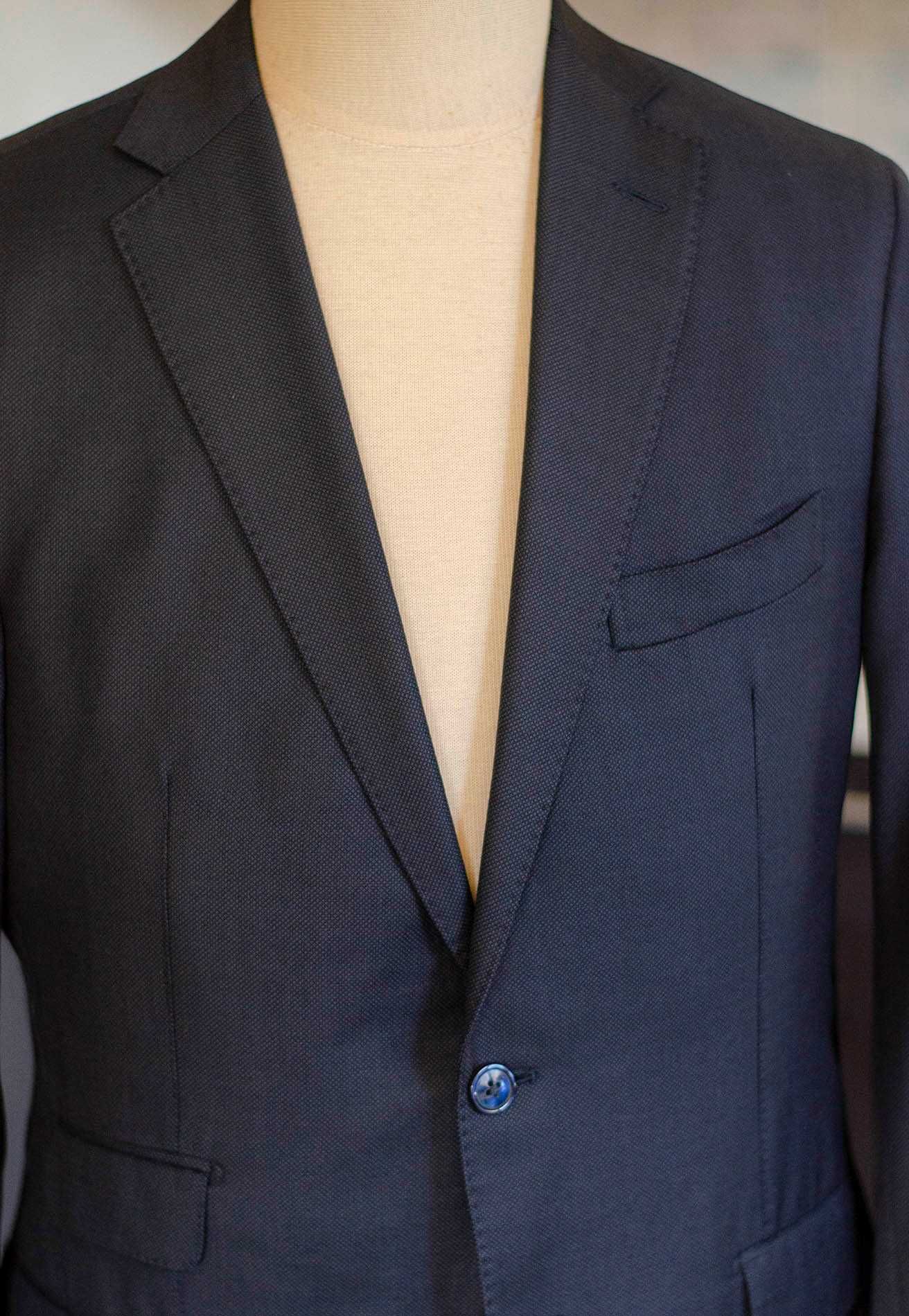 Włoski blezer, marynarka Jens Dahlstromr, 48-50, Vitale Barberis wełna
