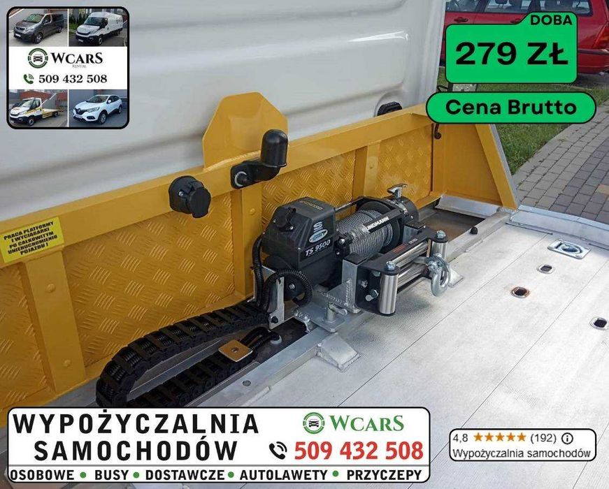 autolaweta  Wypożyczalnia samochodów wynajem samochodu bez limitu