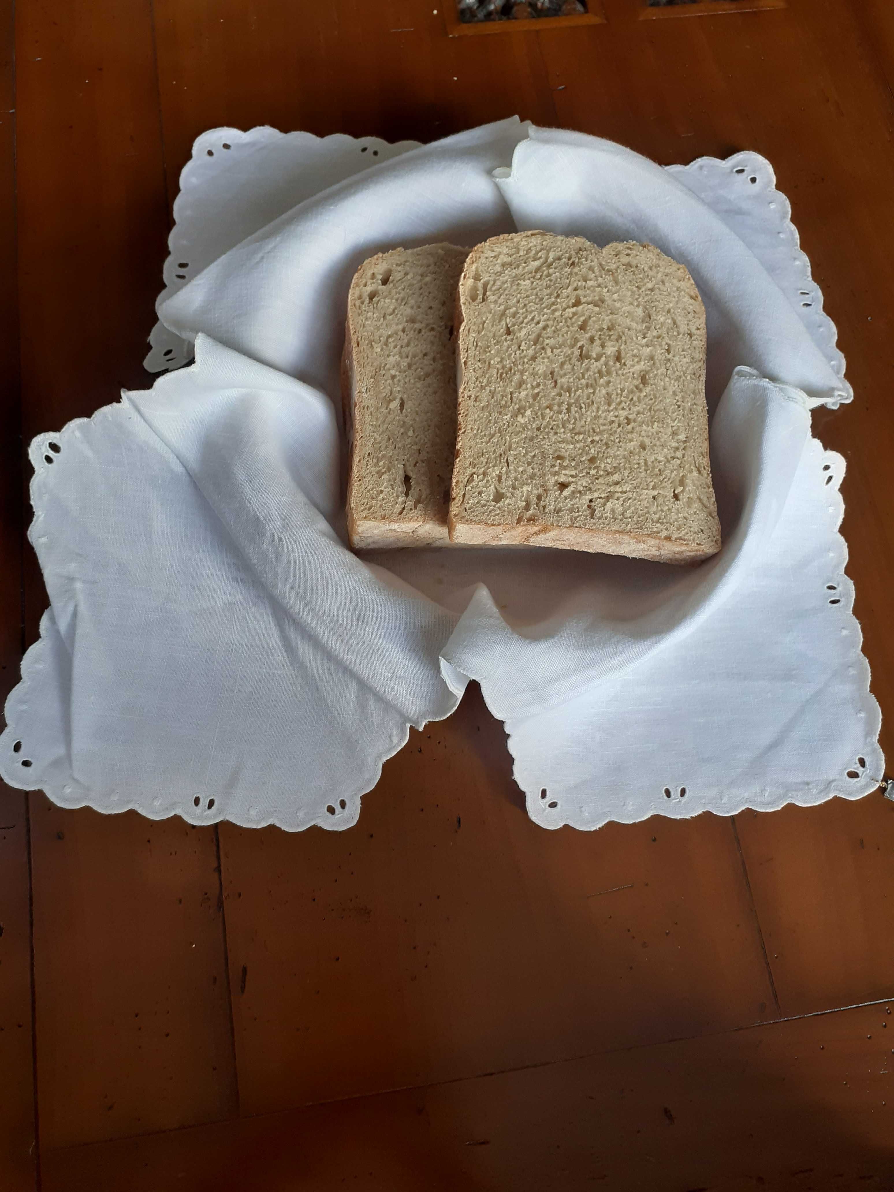 Naperon Tapa-Pão Bordado Madeira à mão Autenticado
