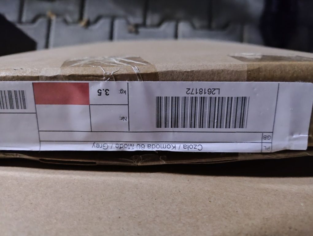 Komoda meblik 60 mode dark Grey nowa do złożenia