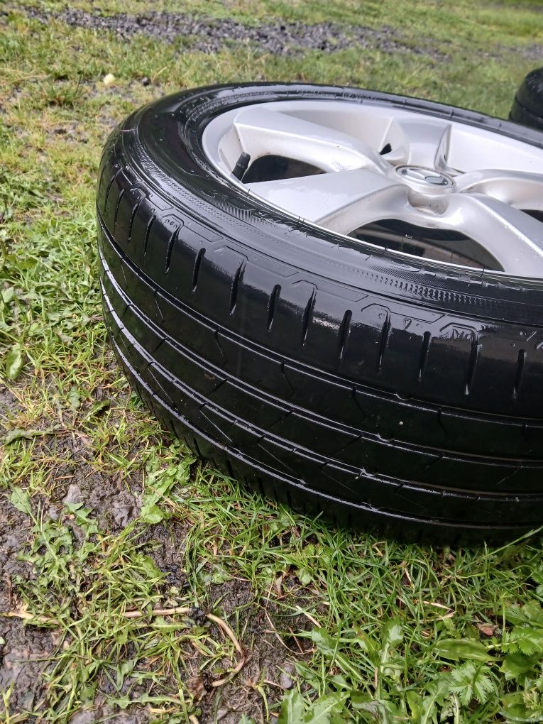 Oryginalne alufelgi mazda 6 2006r. + opony hancock ventus prime 3