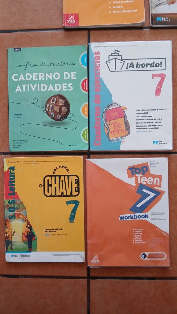 Cadernos de atividades 7 ano