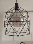 Lampa wisząca Brunsta / Hemma z żarówką ozdobną