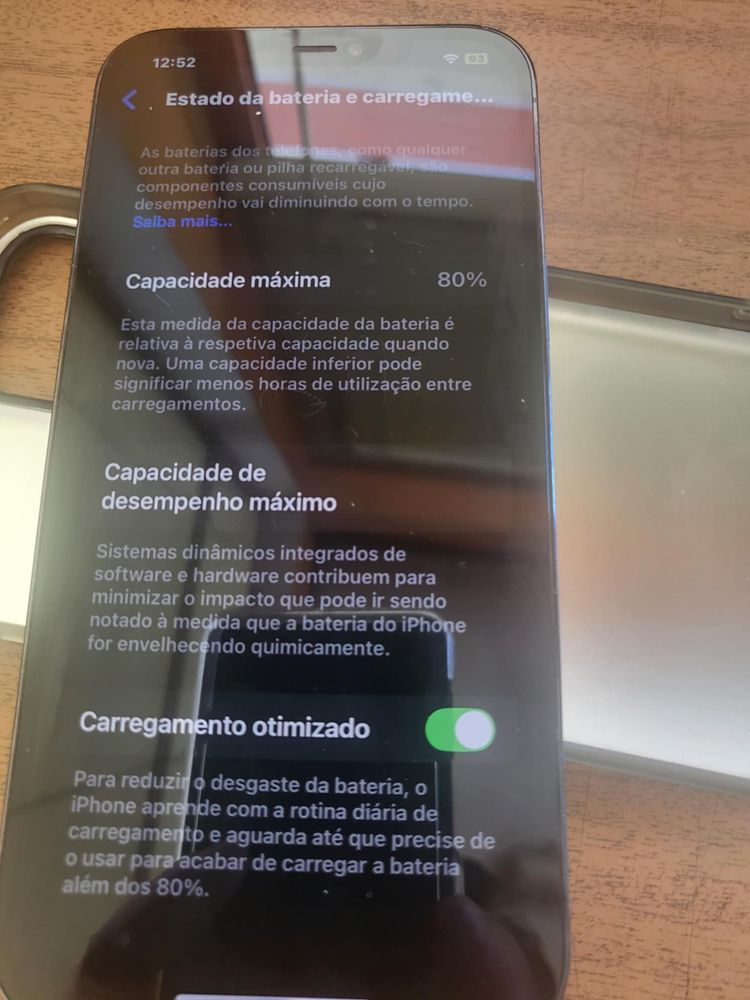 Iphone 12 pro max 128 gigas azul marinho