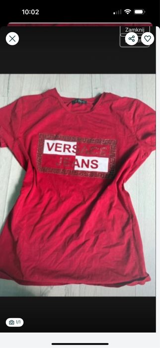 Koszulka nowa L XL 40 42 damska Versace T-shirt damski