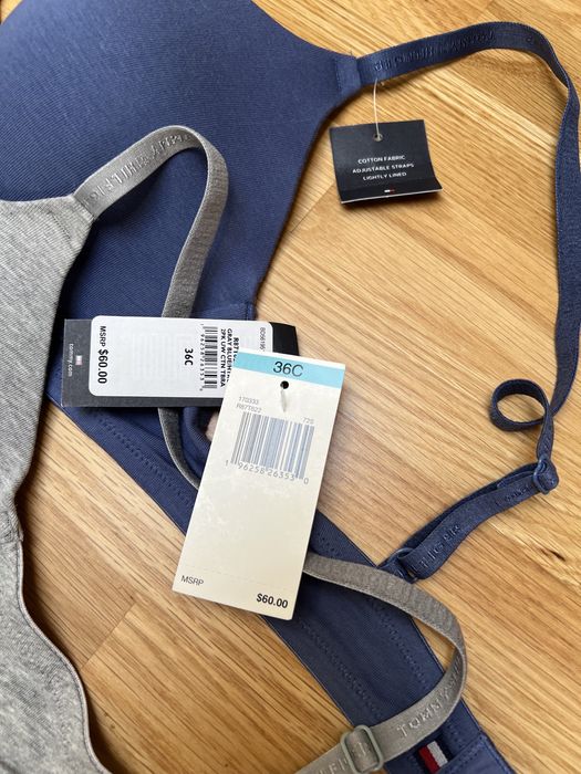 Tommy Hilfiger,biustonosz,stanik,2 szt,nowy,oryginalny,USA,36C,70B/C