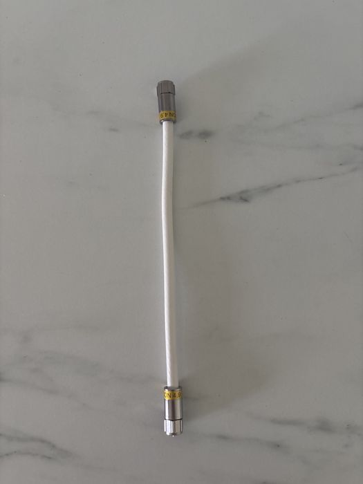 Kabel koncentryczny TV 23cm kabel przedłużający biały