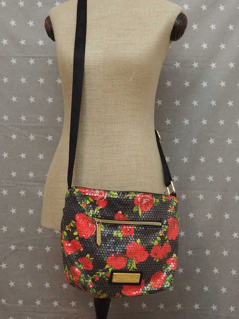 Torebka Betsey Johnson róże emo