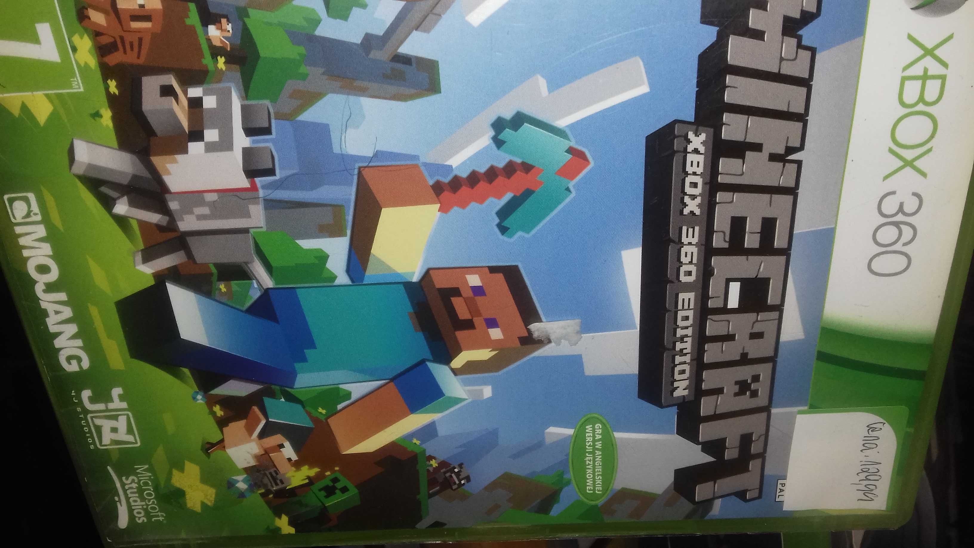 Minecraft xbox 360, sklep tychy, 082024