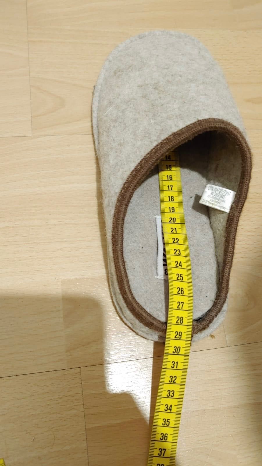 WALKX® HOME filcowe pantofle roz. 43
