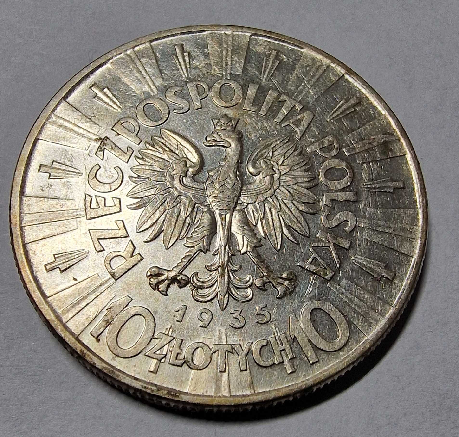 10 złotych Józef Piłsudski 1935 nr 2 Polska