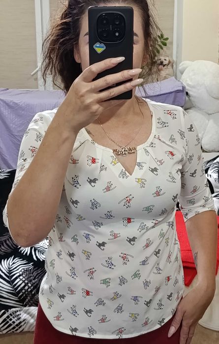 Блуза жіноча біла