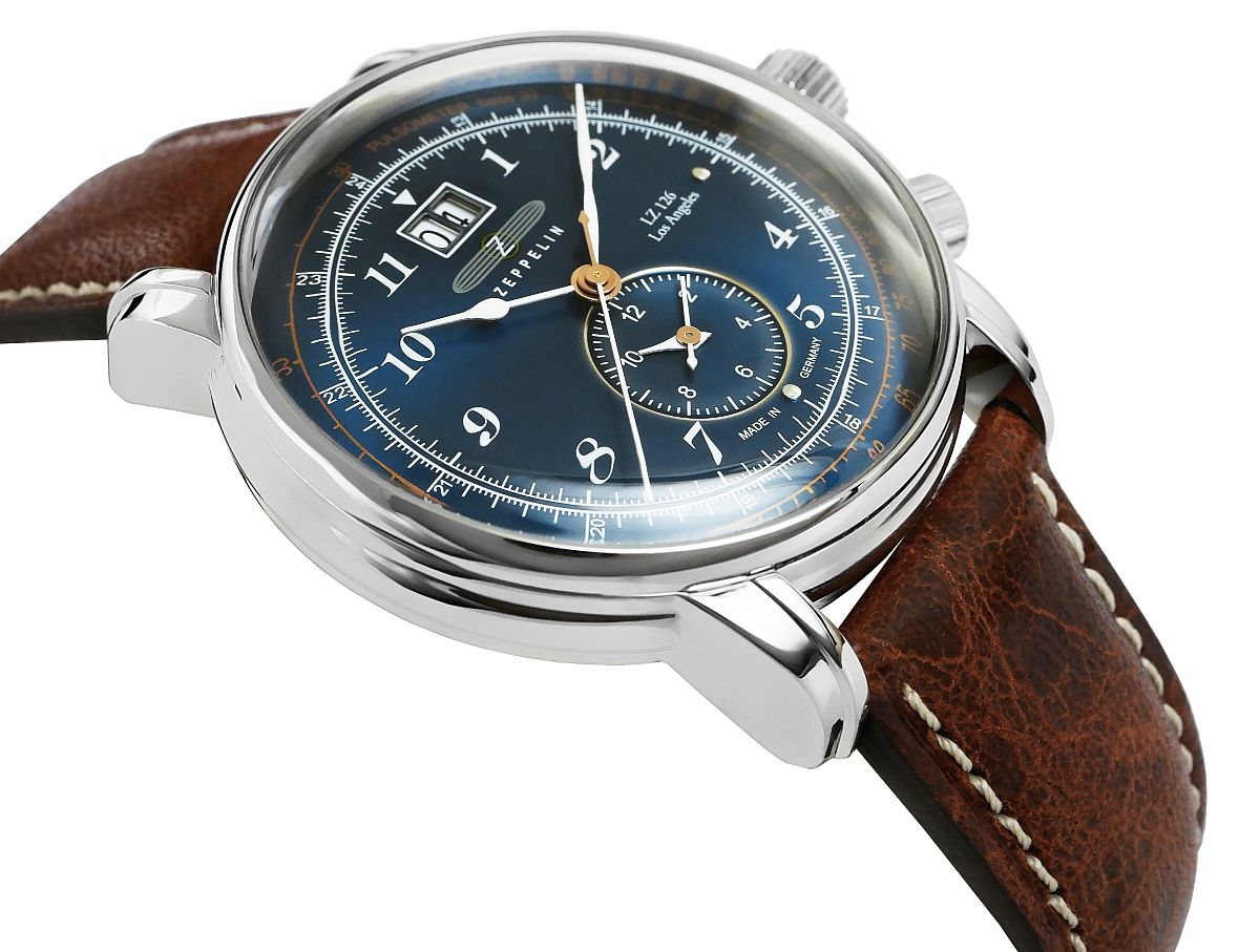 zegarek męski zeppelin lz126 los angeles 8644-3 + box