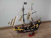 Duży Statek Piratów Barracuda z klocków - zamienniki LEGO