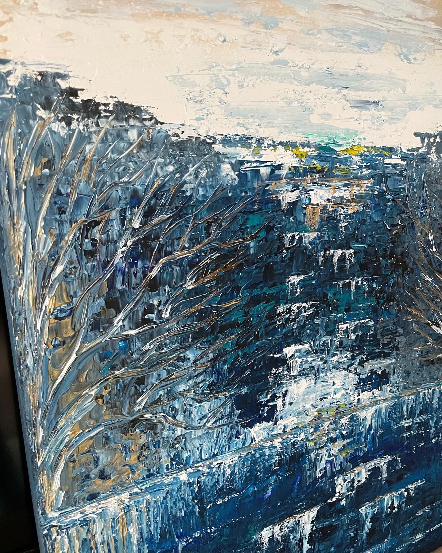 Obraz Landscape 70x100cm, akryl. Przecena!