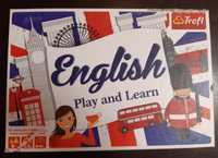GRA English Play and Learn edukacyjna planszowa 01049 Trefl angielski