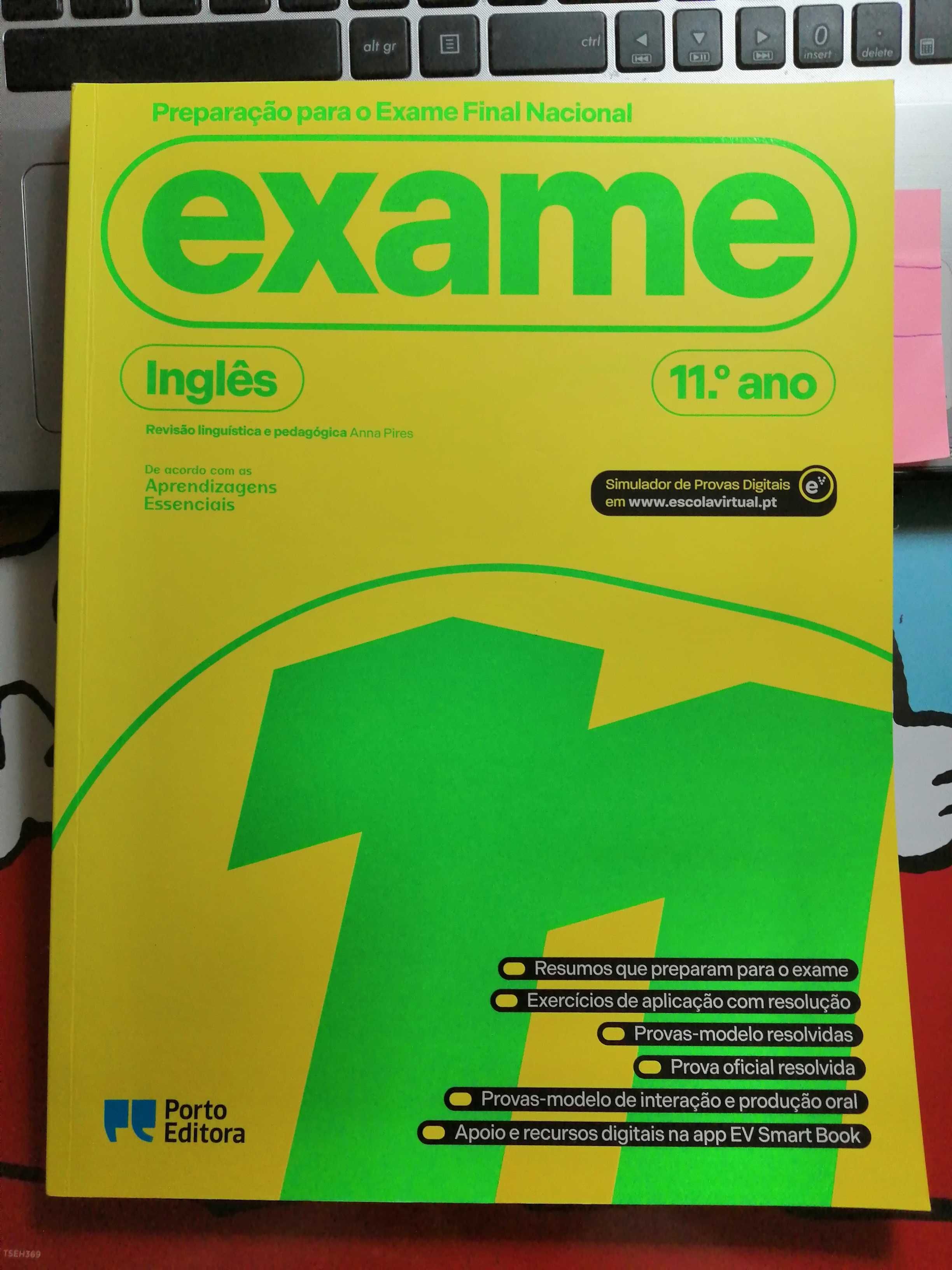 Apoio exame de inglês 11º
