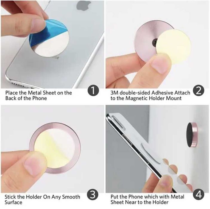 Suporte Magnético Universal para Telemóvel / Smartphone para o carro