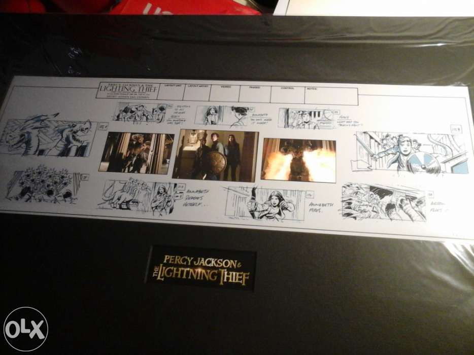 Storyboard Percy Jackson - Edição Limitada