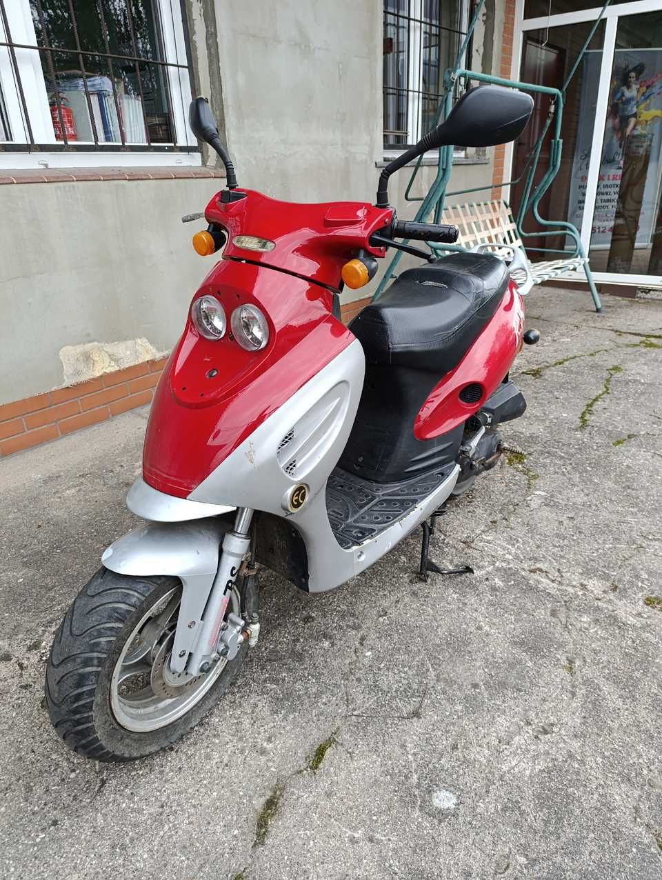 skuter KYMCO TopBoy, 50cm, 4 suw, 7400km przebiegu, stan BDB,