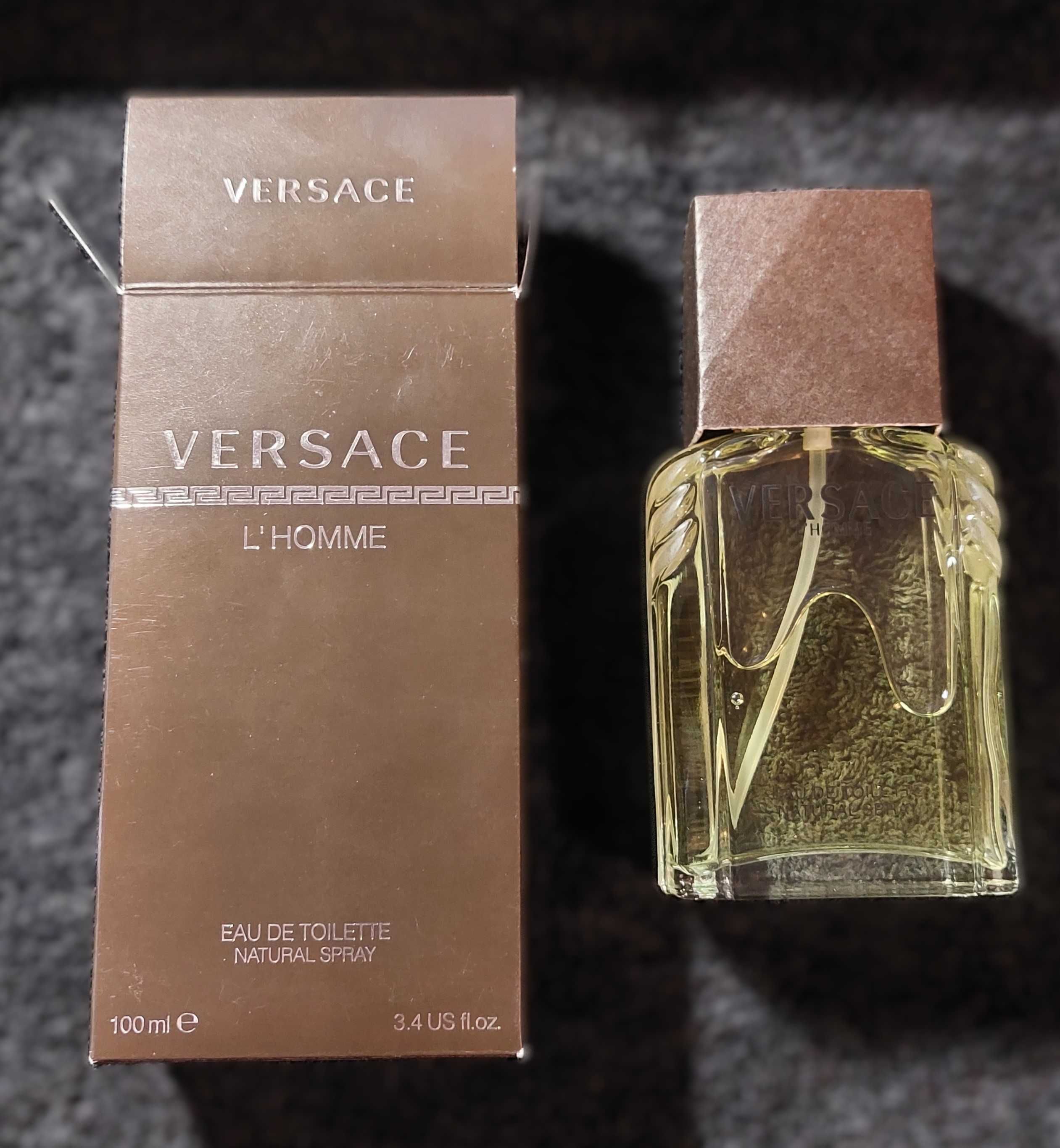 Nowy : VERSACE L'Homme Woda Toaletowa dla Mężczyzn 100ml